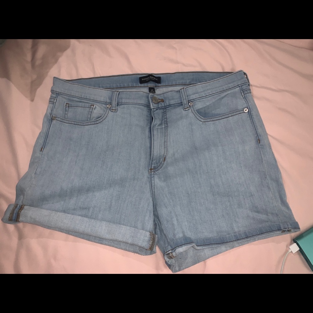 Banana republic denim shorts